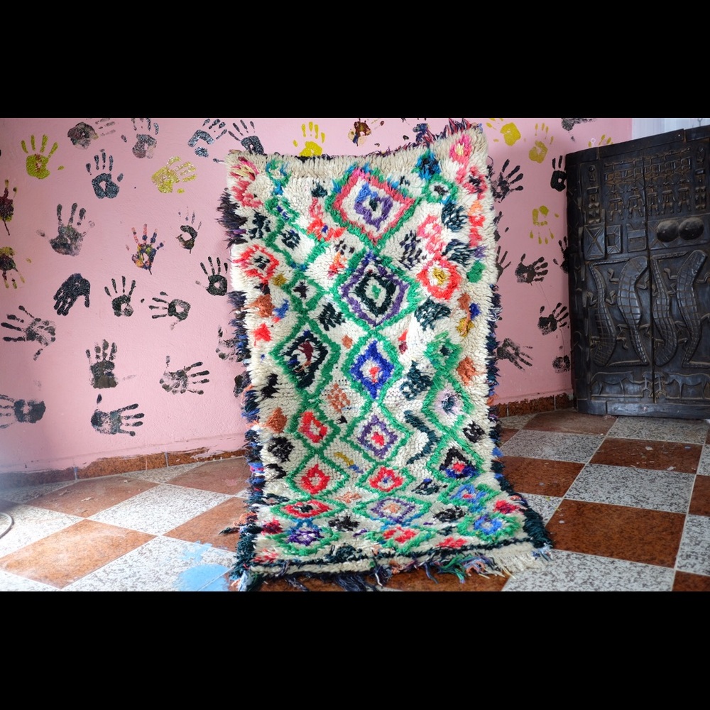 Jungalow rug - Moroccan rug-Berber carpet